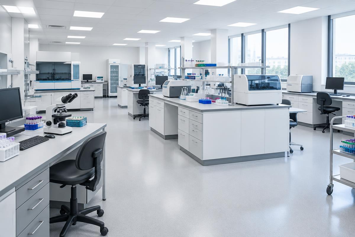 Hospital pathology department